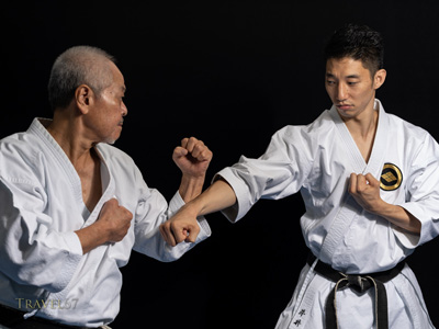 Toshihiro Oshiro and Kenji Hirai